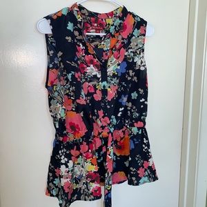 Flowy Floral Blouse